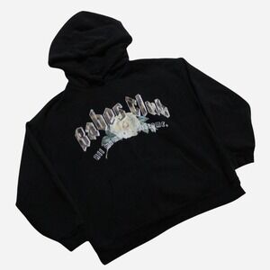 Womens Y2K Style Skater Brunette The Label Oversized Baggy Babes Club Hoodie
